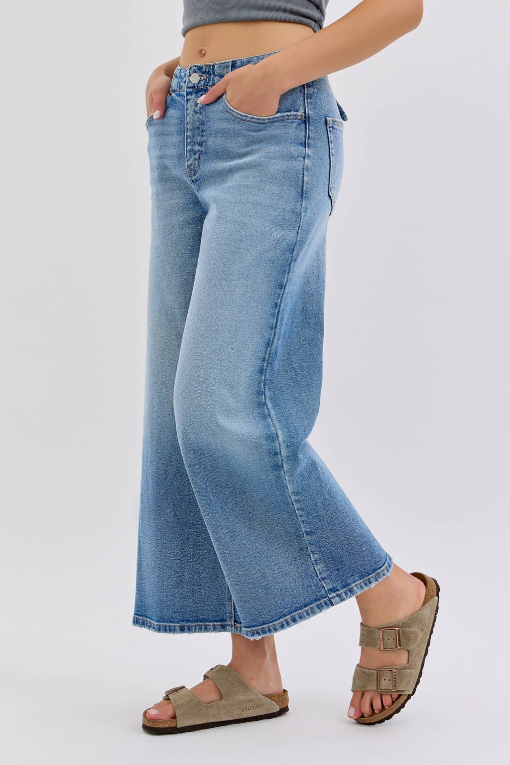 High Rise Wide Leg Cello