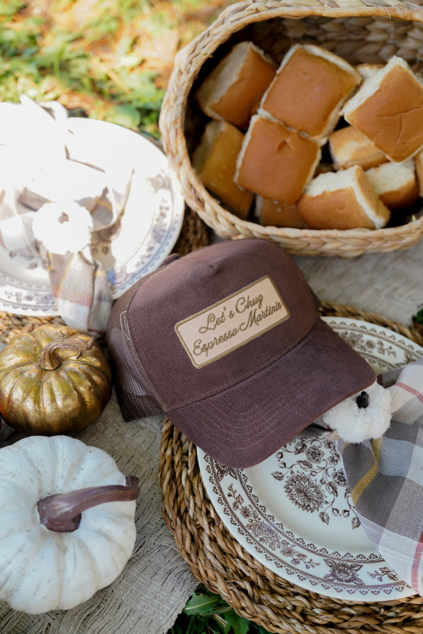 Let's Chug Espresso Martinis Hat