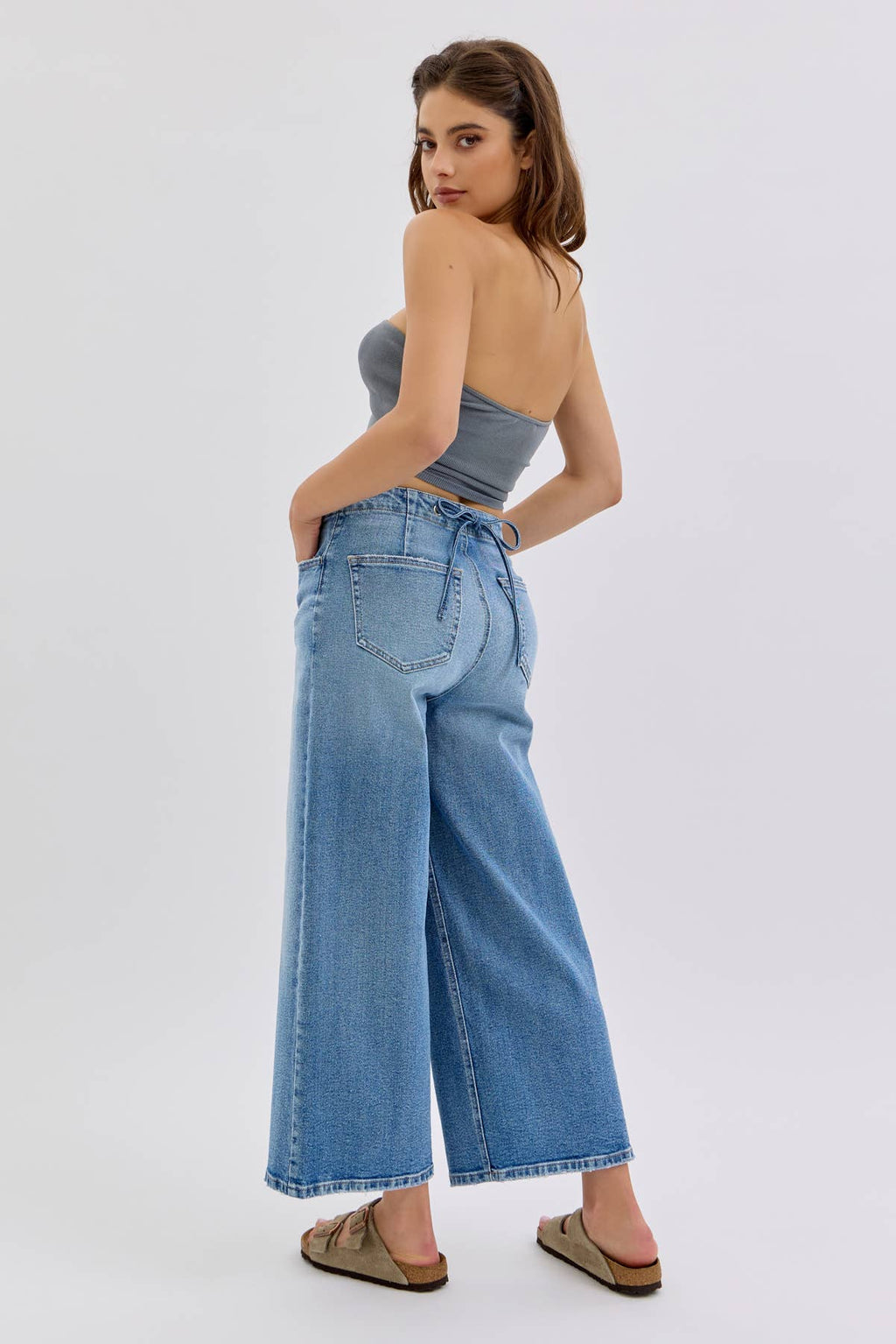 High Rise Wide Leg Cello
