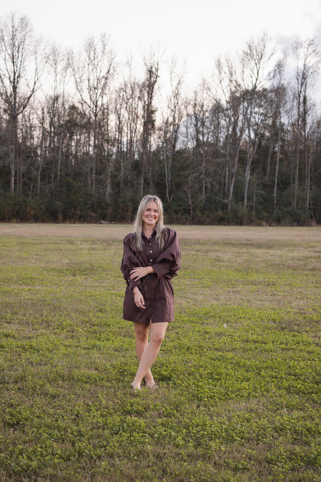 Statement Sleeve Dress