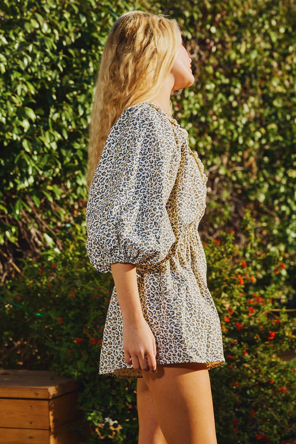Leopard Romper