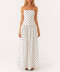 Polkadot Maxi Dress