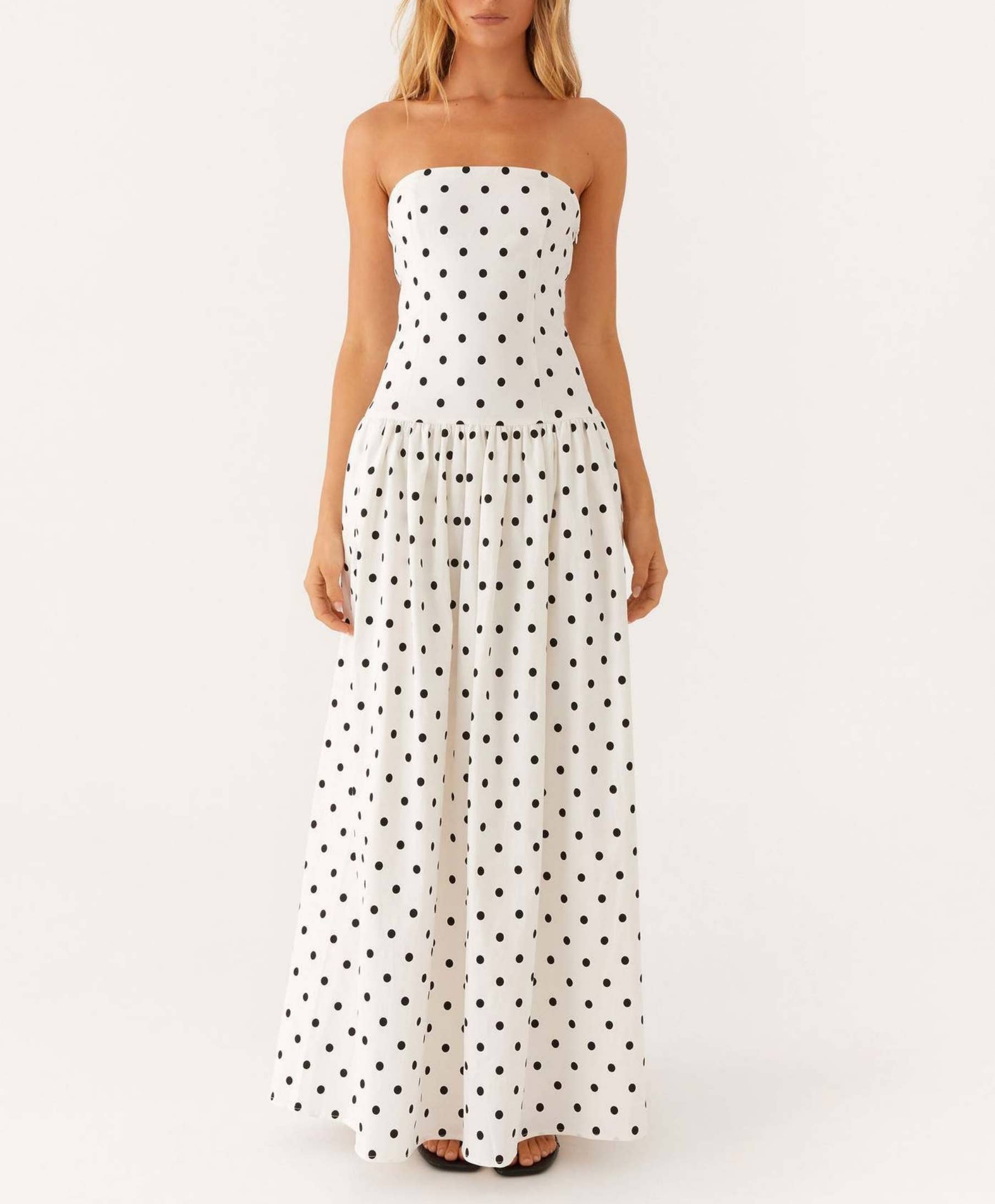 Polkadot Maxi Dress