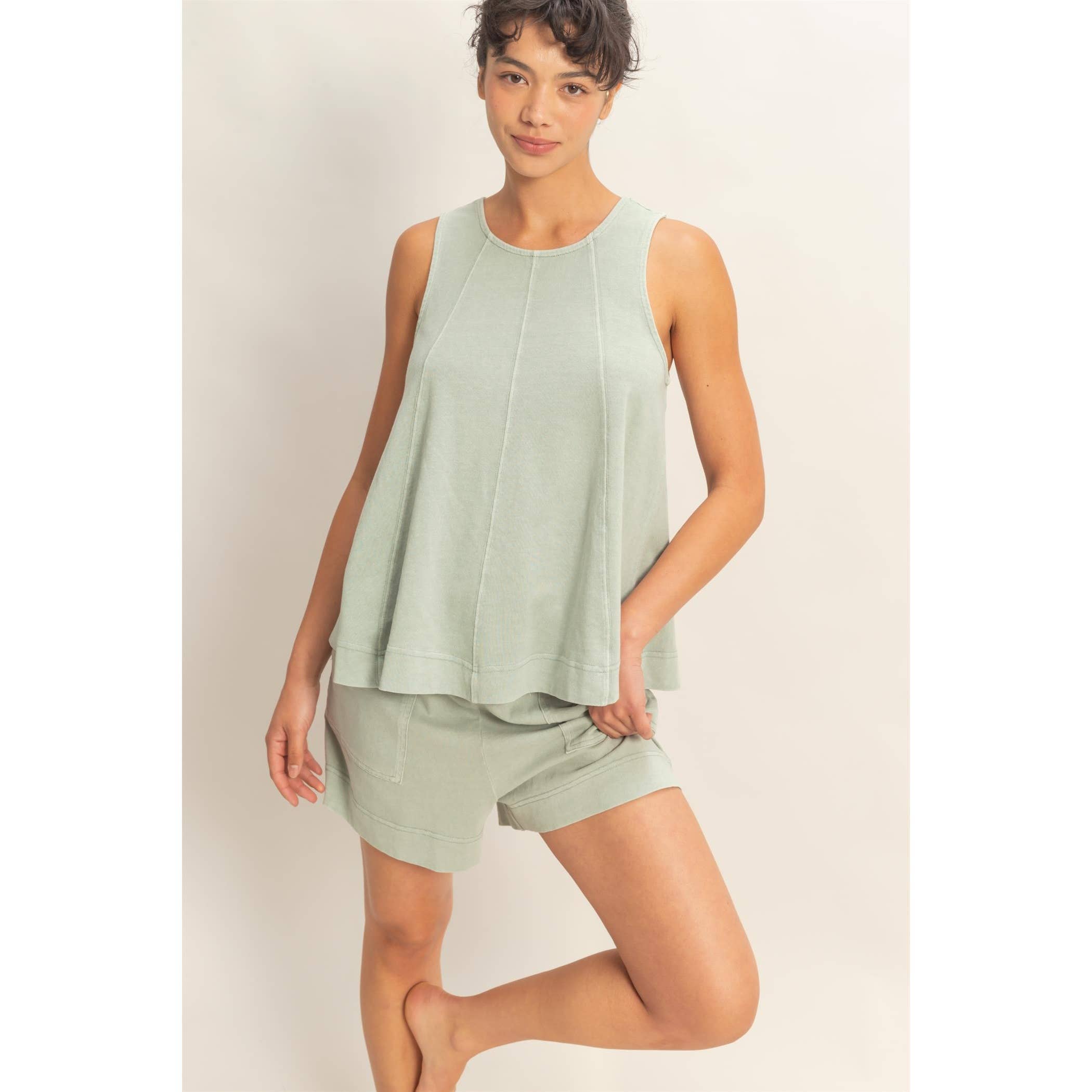 Sage green lake set￼