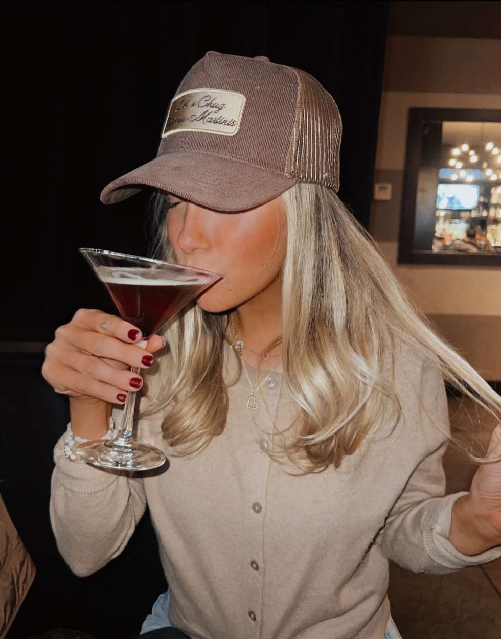 Let's Chug Espresso Martinis Hat