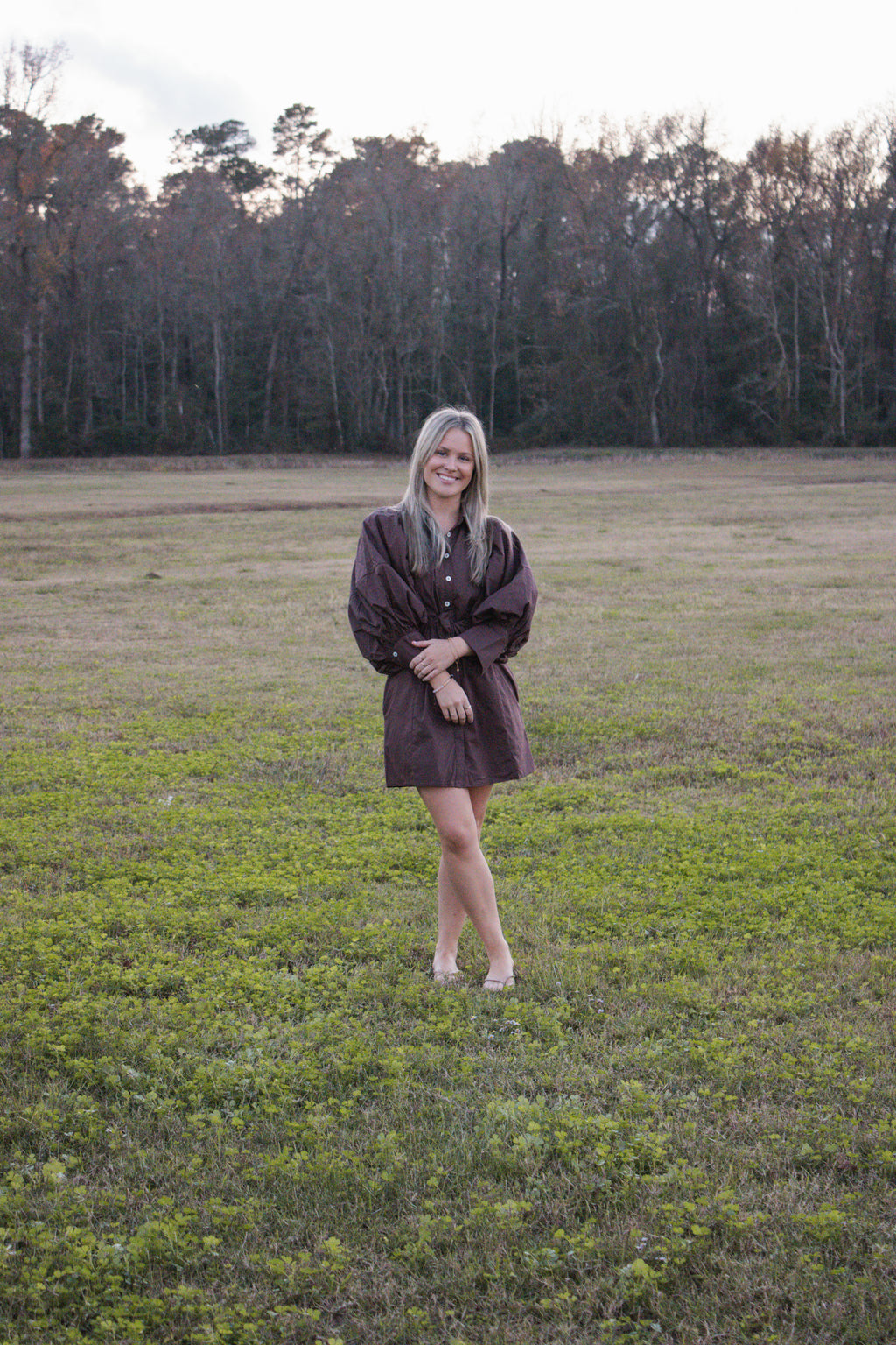 Statement Sleeve Dress