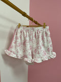 Floral Two Striped Bottoms