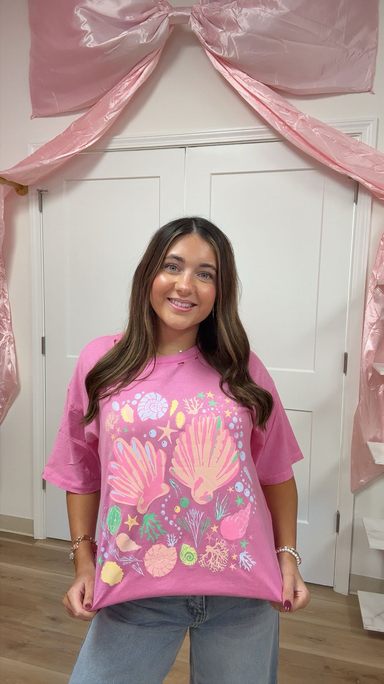 Shell tee