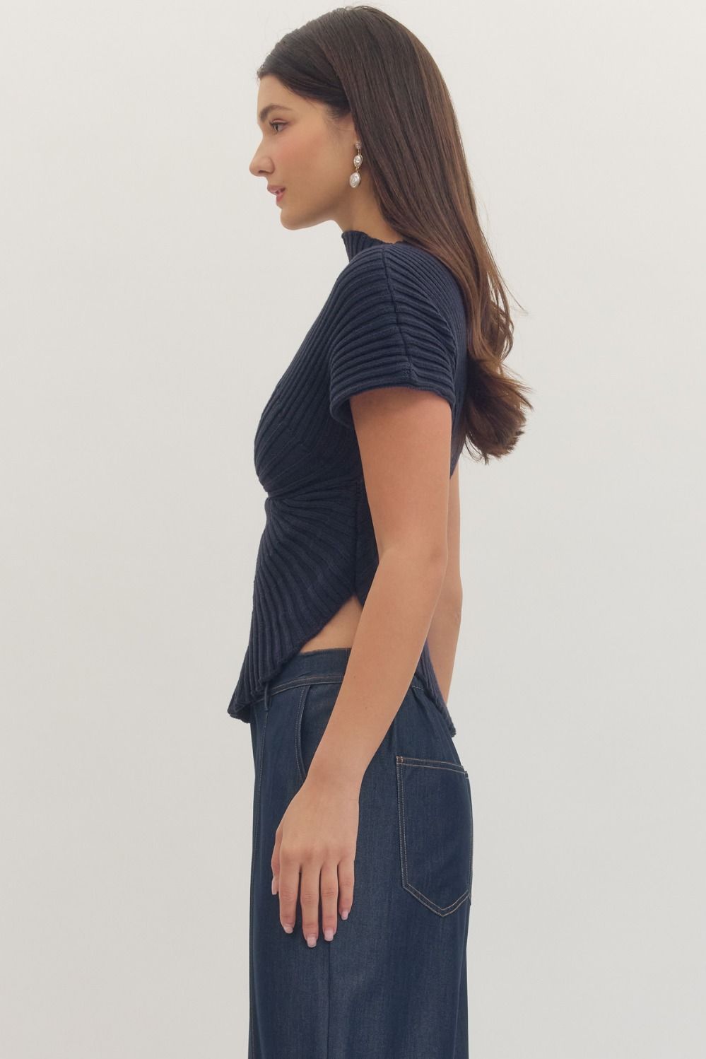 Loving life again knit top