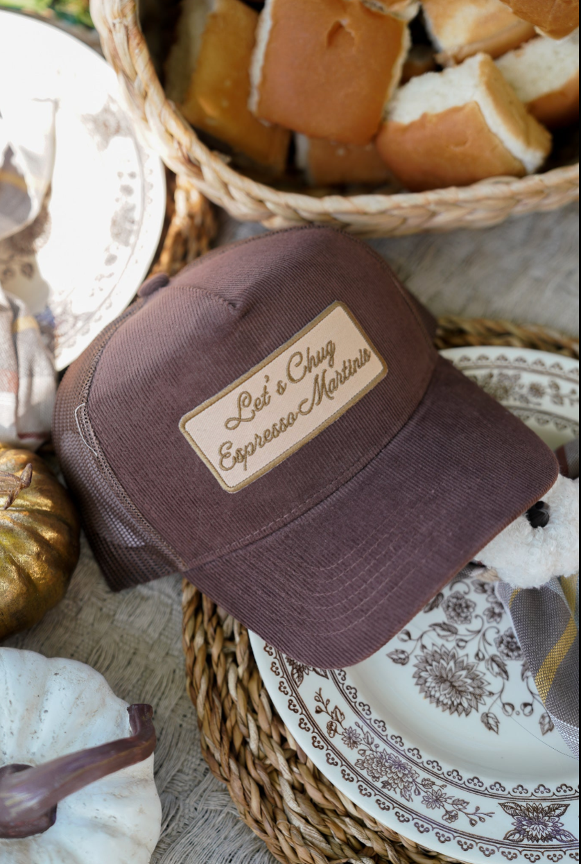 Let's Chug Espresso Martinis Hat