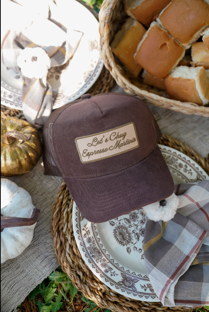 Let's Chug Espresso Martinis Hat